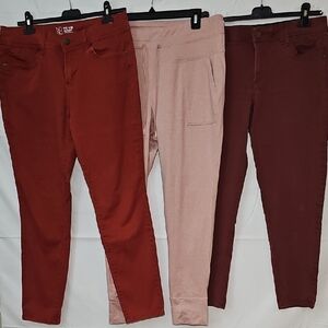 3 pair Pants Women's 10